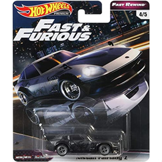 Hot Wheels Car Culture Fast &amp; Furious Nissan Fairlady Z Black 1:64 Diecast Scale Model Car