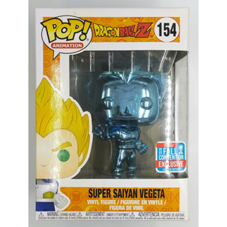 NYCC2018 Funko Pop Dragon Ball Z - Super Saiyan Vegeta [Blue Chrome] #154