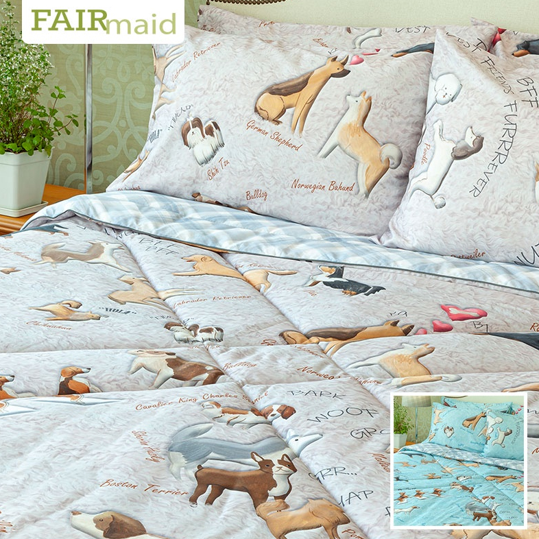 FAIRmaid รุ่น Best Friends FURever  ปลอกหมอน / ปลอกหมอนข้าง