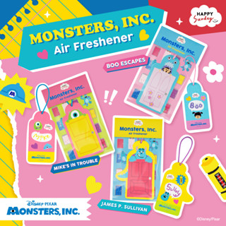 MONSTER, INC. AIR FRESHENER แผ่นหอมปรับอากาศ [สินค้าหลุด QC]