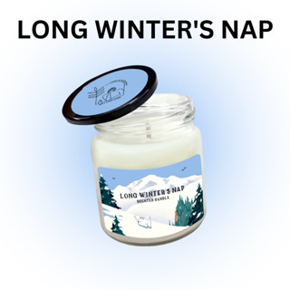 Melty.diary - Long Winters Nap Soy Wax Candle เทียนหอมไขถั่วเหลืองแบบกระปุก 150g