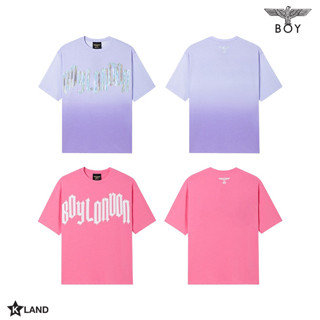 BOY LONDON บอย ลอนดอน T-SHIRT เสื้อยืด คอกลม ของแท้ 100% (BOY22TS1032N)