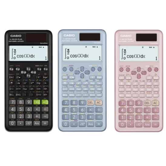 เครื่องคิดเลข CASIO FX-991ES PLUS 2nd (วิทยาศาสตร์) ราคาต่อ 1 เครื่อง (ของแท้ รับประกัน 2 ปี)
