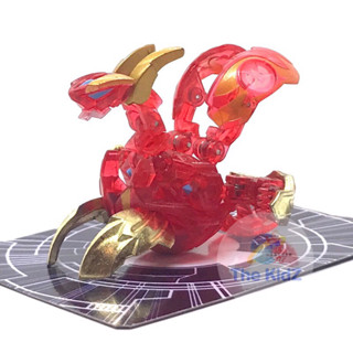 บาคุกัน Bakugan BakuTech Pyrus Gren Dragaon Red Translucent