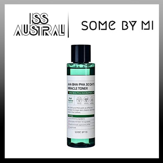 SOME BY MI ซัมบายมี AHA-BHA-PHA 30DAYS MIRACLE TONER 150ML โทนเนอร์ ลดสิว รูขุมขนกระชับ บํารุงผิว เดลี่แคร์