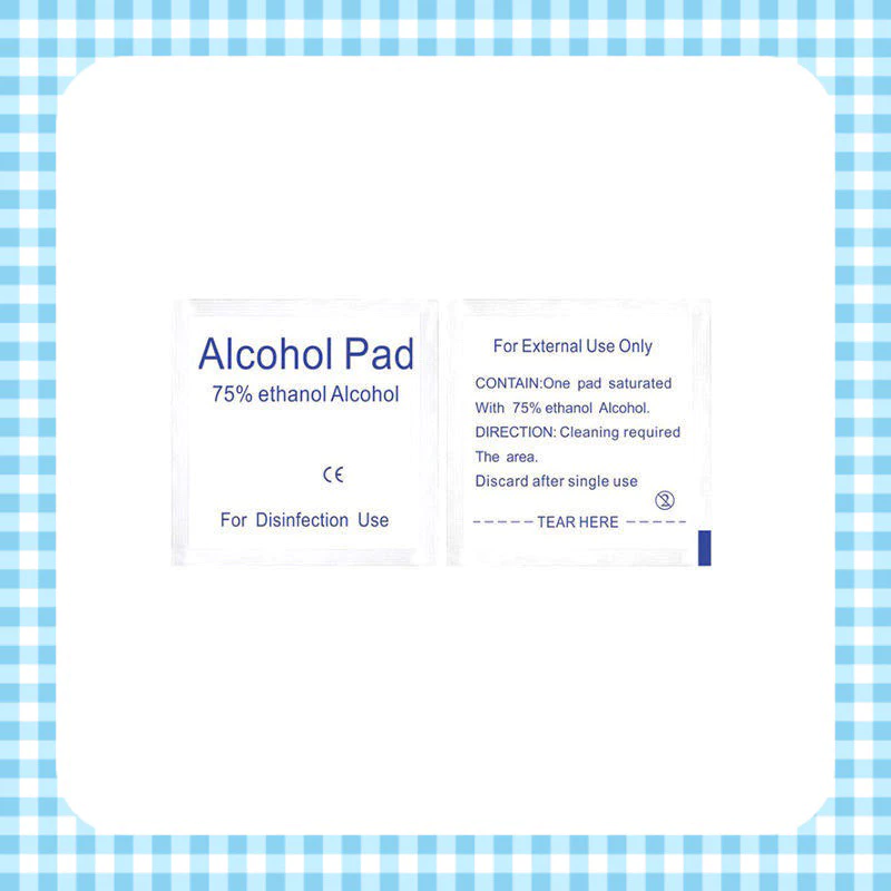 Alcohol pad แผ่นแอลกอฮอล์ 75% เช็ดทำความสะอาด พกพาง่าย แผ่นทำความสะอาด กล่อง100ชิ้น thumbnail 3