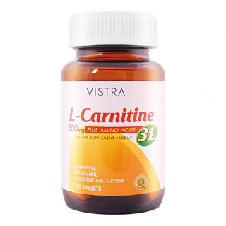 Vistra L-Carnitine  500 mg Plus 3 L