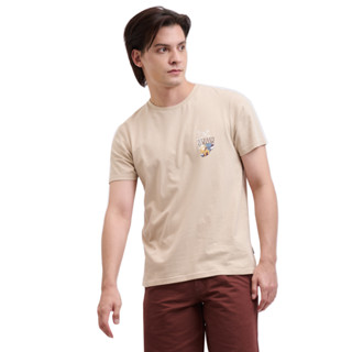 Khaki Bros. - คาคิบรอส - Round neck t-shirt - เสื้อยืดคอกลม - KM23K021