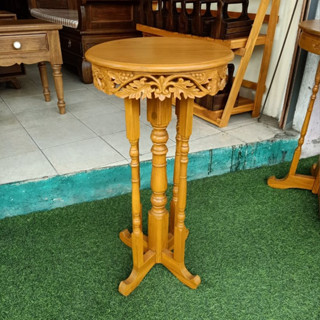 โต๊ะไม้สัก ขนาด36cmx36cmx75cm SIDE TABLE