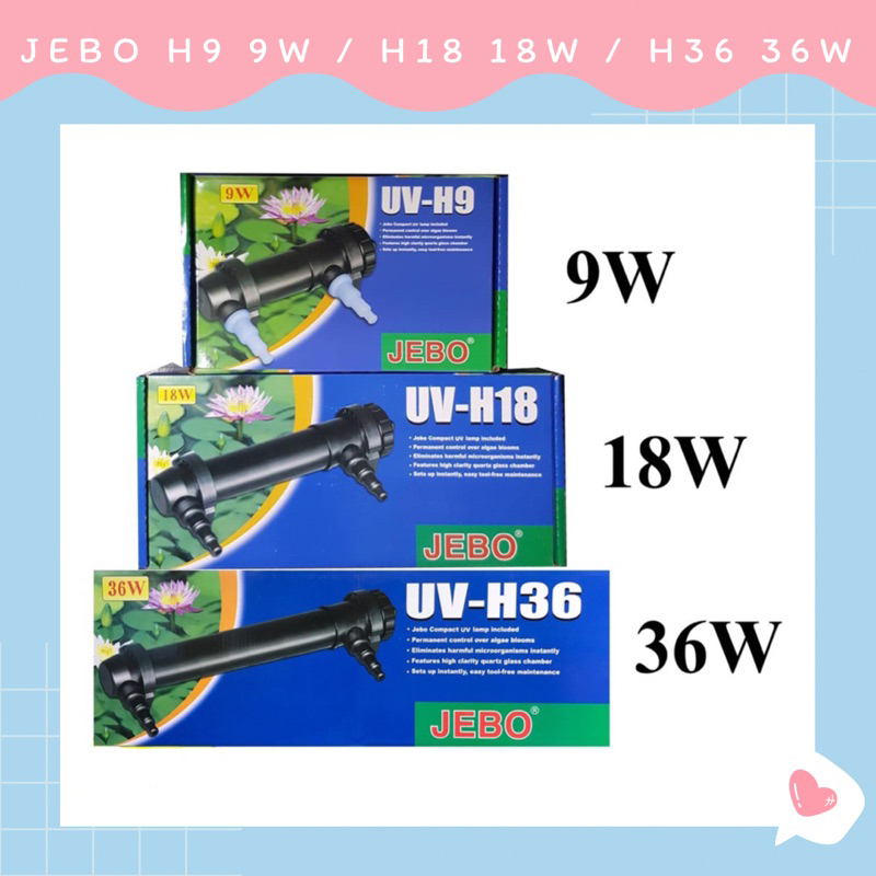 JEBO H9 9W / H18 18W / H36 36w