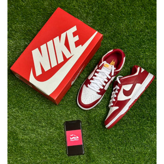 [ของแท้100%] Nike Dunk Low Retro Gym Red