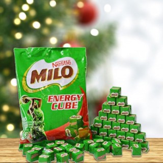 Milo Energy Cube ไมโลคิวป์ ไมโลอัดก้อน (1 ห่อมี 100 เม็ด) สุดอร่อย