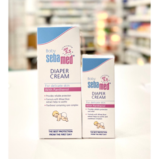 Sebamed Baby Diaper Rash Cream **50ML.แถม10ML.จำนวน1ชิ้น** ครีมสำหรับทาผื่นผ้าอ้อม