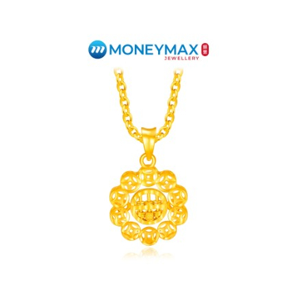 916 Gold 22K Blessings Abundance Wealth Abacus Pendant | MoneyMax Jewellery | NP1691