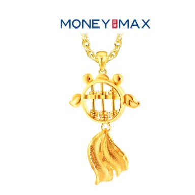 916 Gold 22K Blessings Abacus Goldfish Pendant | MoneyMax Jewellery | NP2179 | FPX
