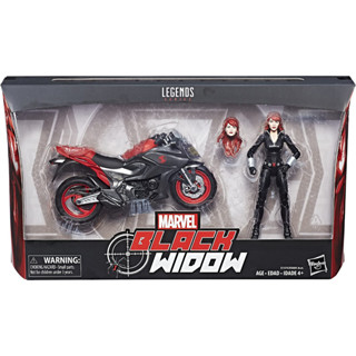 Marvel Legends Series  Black Widow with Motorcycle