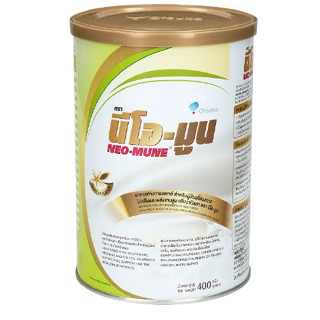 NEO MUNE 400 G กลิ่นวานิลลา สำหรับผู้ที่ต้องการโปรตีนและพลังงานสูง สำหรับผู้ป่วยมะเร็ง