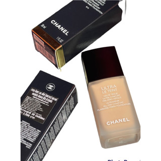 แท้ทั้งร้าน !! ป้ายไทย รองพื้นชาแนลคุมมัน CHANEL ULTRA LE TEINT ULTRAWEAR ALL-DAY COMFORT FLAWLESS FINISH