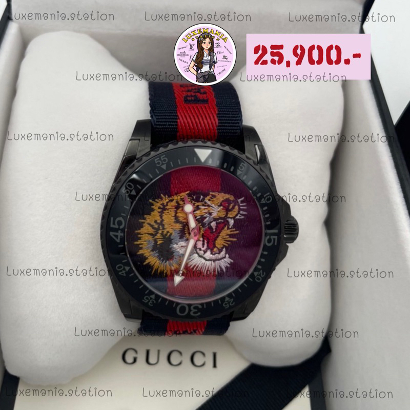 👜: New!! Gucci Tiger Watch ‼️ก่อนกดสั่งรบกวนทักมาเช็คสต๊อคก่อนนะคะ‼️