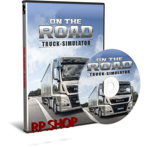 แผ่นเกมคอม PC - On The Road - Truck Simulator