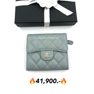 New chanel tri-fold short wallet สีน่ารักละมุนมาก