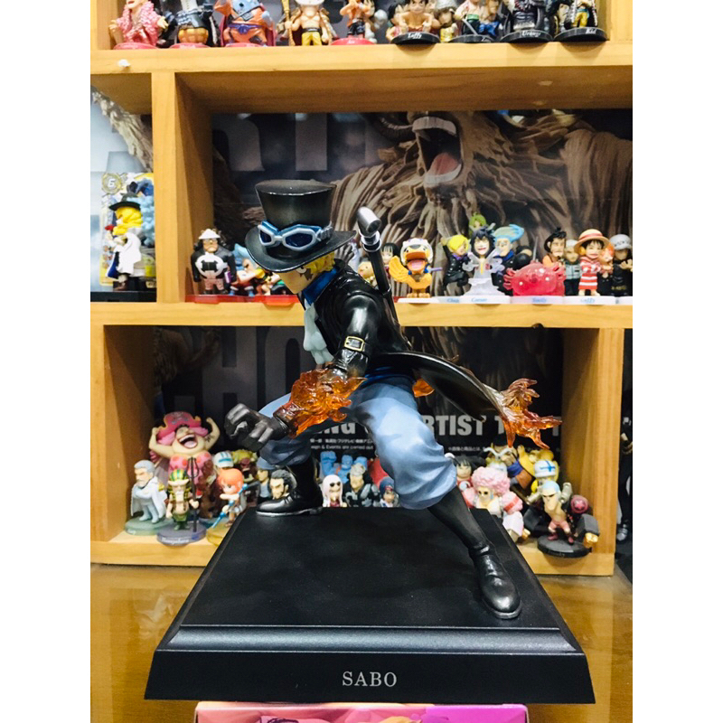 (จับฉลาก) แท้100% Last One ซาโบ ซาโบ้ Sabo จับฉลาก Ichiban Kuji แมวทอง One piece วันพีช Model โมเดล 