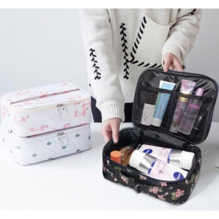 กระเป๋าจัดเก็บเครื่องสำอางพกพา Cosmetic storage bag