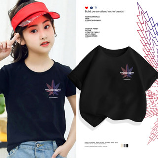 H300B🌻 เสื้อยืดลายการ์ตูน 🌻 สุดเท่ห์ น่ารักสดใส ใส่สบายมากเนื้อผ้าดีมาก ฤดูซัมเมอร์สำหรับเด็ก