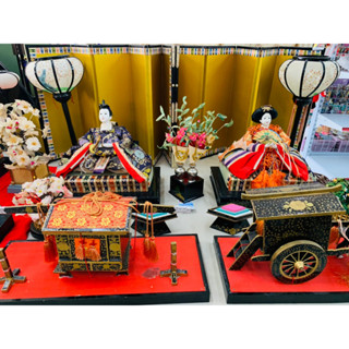 Hina Matsuri ตุ๊กตาญี่ปุ่น เทศกาลฮินะมัตสึริ เทศกาลวันเด็กผู้หญิงของญี่ปุ่น สำหรับตั้งโชว์ ตุ๊กตาฮินะ