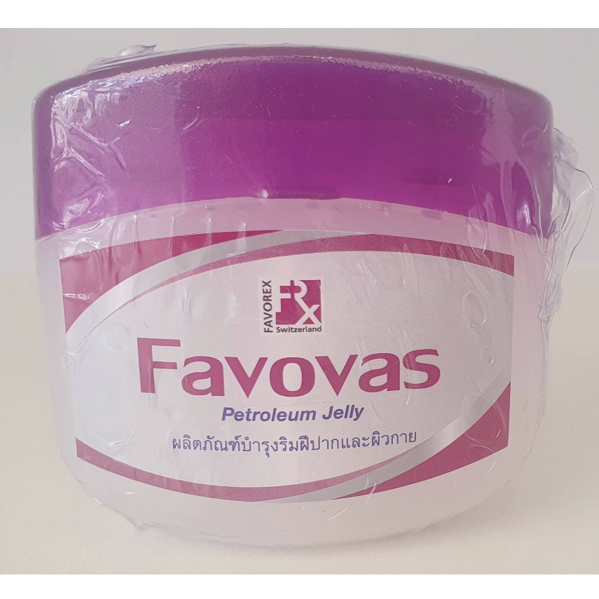 Vasaline Favovas วาสลีน ฟาโววาส ปิโตรเลียมเจลลี่ 50กรัม