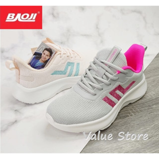 👟Baoji แท้💯% บาโอจิผู้หญิง น้ำหนักเบา ใส่สบาย ไซส์37-41 BJW972