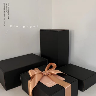 Luxury Black Gift Set – เซตกล่องของขวัญสีดำสุดหรูพร้อมตกแต่งครบชุด
