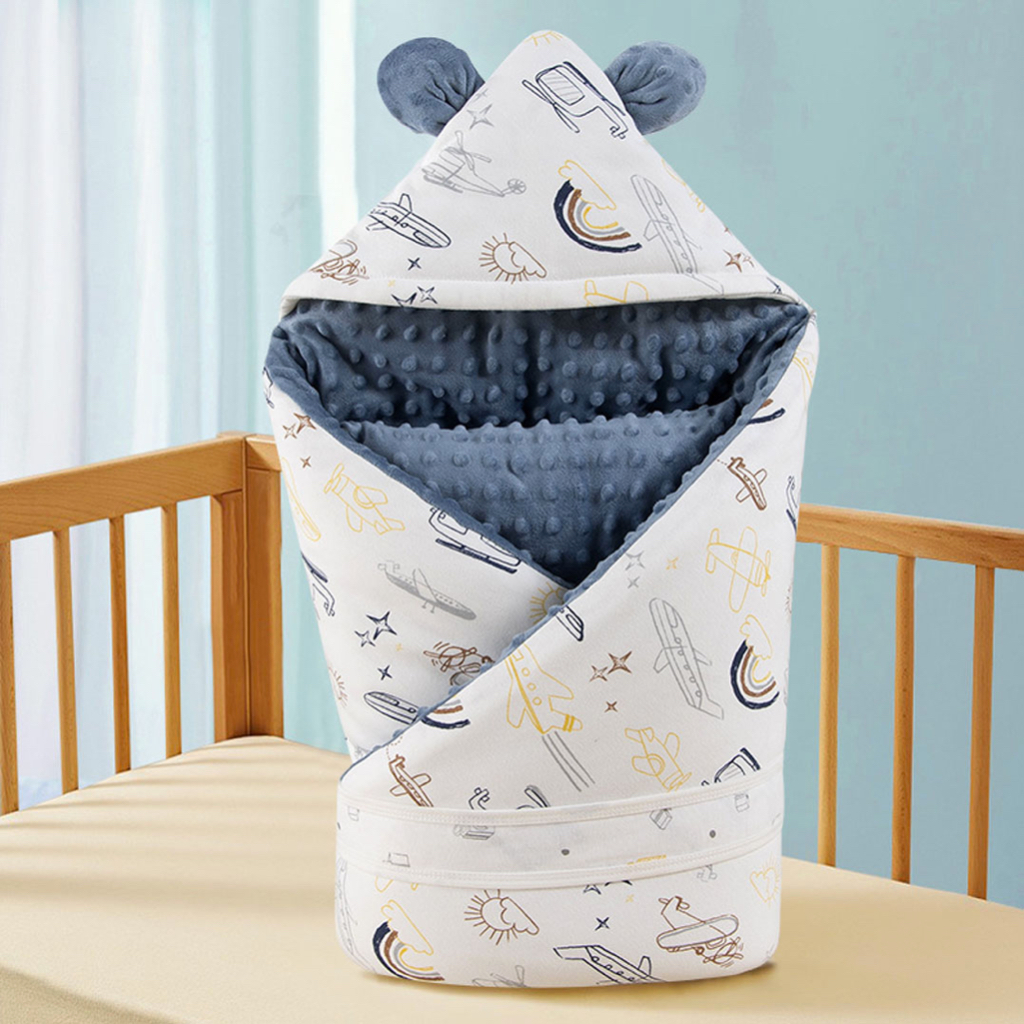 KUMALL ผ้าห่อตัวเด็กแรกเกิด เนื้อผ้านุ่มอย่างดี