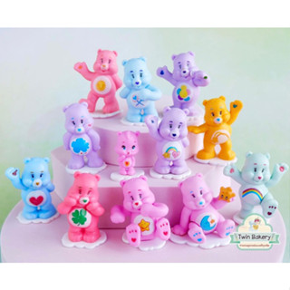 ❤️พร้อมส่ง❤️ โมเดลหมีแคร์แบร์ Care Bear ครบชุดน่ารัก