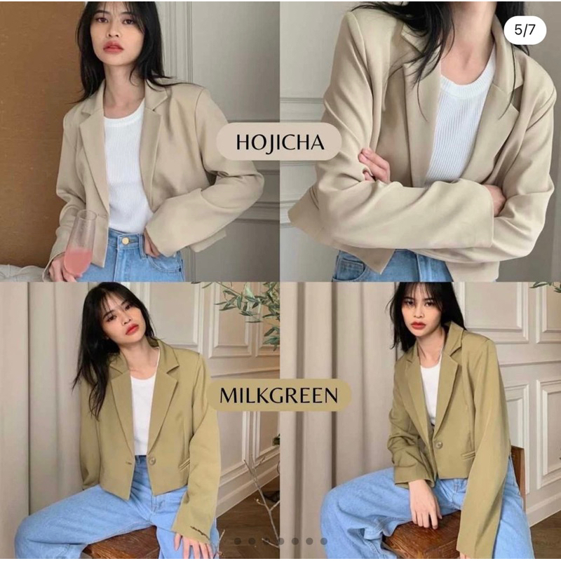 ส่งต่อ Cosy crop จากร้าน fashion_store.official 🍵🫧