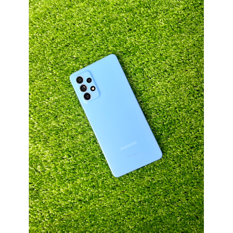 [ส่งไวทันใจ]Samsung A52 5G สีฟ้า 8/128GB  (อิมี่:0822)  ( โทรศัพท์มือสอง ศูนย์ไทยแท้ )