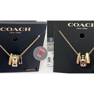Coach สร้อยคอ แท้💯 มี 2 สีพร้อมส่ง