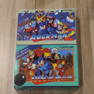 Rockman 1 2T-shirt Capcom limited เสื้อยืด ครบรอบ 35 ปี CAPCOM ส่งตรงจากญี่ปุ่น สินค้าหายาก ของใหม่ มือ1