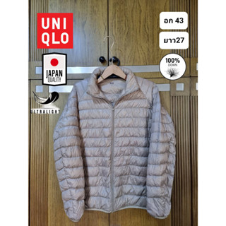 เสื้อกันหนาว เสื้อขนเป็ด เสื้อกันหนาวขนเป็ด แบรนด์ Uniqlo ของแท้ มือ2