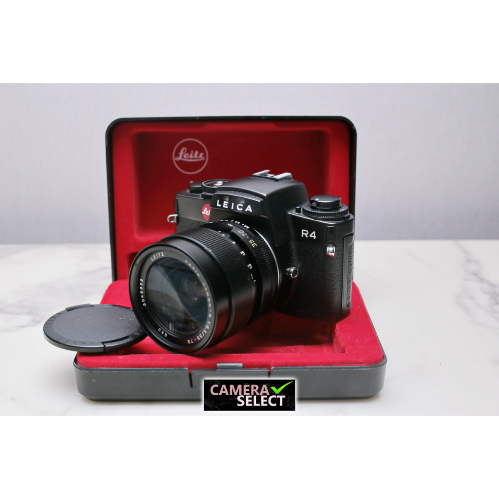 12.12(กล้องมือสอง)กล้องฟิล์ม Leica R4 Body +เลนส์ Leica R 35-70 Vario Elmar (กล้องฟิล์ม) สภาพสวยใหม่