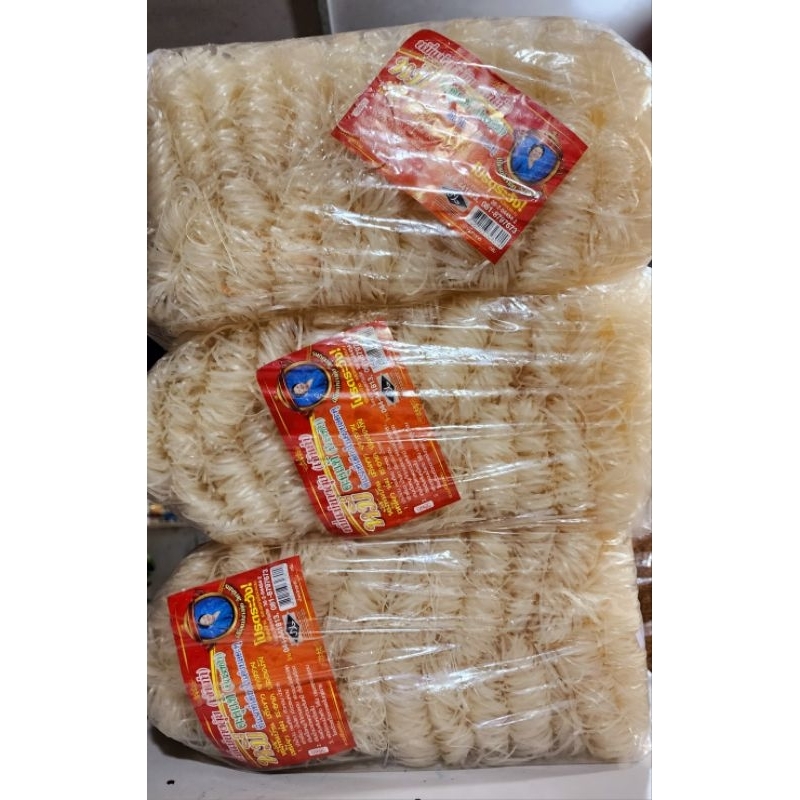 หมี่ตะคุแท้ปักธงชัย2.5กิโล(ถุงใหญ่24มัด)(แม่นางตุ้ยเจ้าเก่า)เส้นเหนียวนุ่มอร่อยผัดง่าย(เส้นหมี่ของแท้100%)
