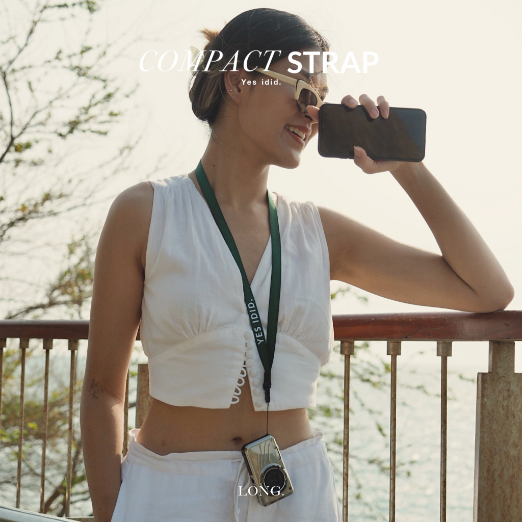 NEW สายคล้องกล้อง รุ่น Compact Strap 15 มิล / Camera Strap by YES IDID.