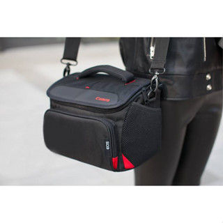Hit Item !!! กระเป๋ากล้อง Canon เกรดพรีเมี่ยม สะพายข้าง สามารถปรับคาดเอวได้ มือ 1