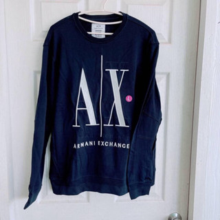 สเวตเตอร์ Armani exchange size L สีกรม ตัวละ 690.-