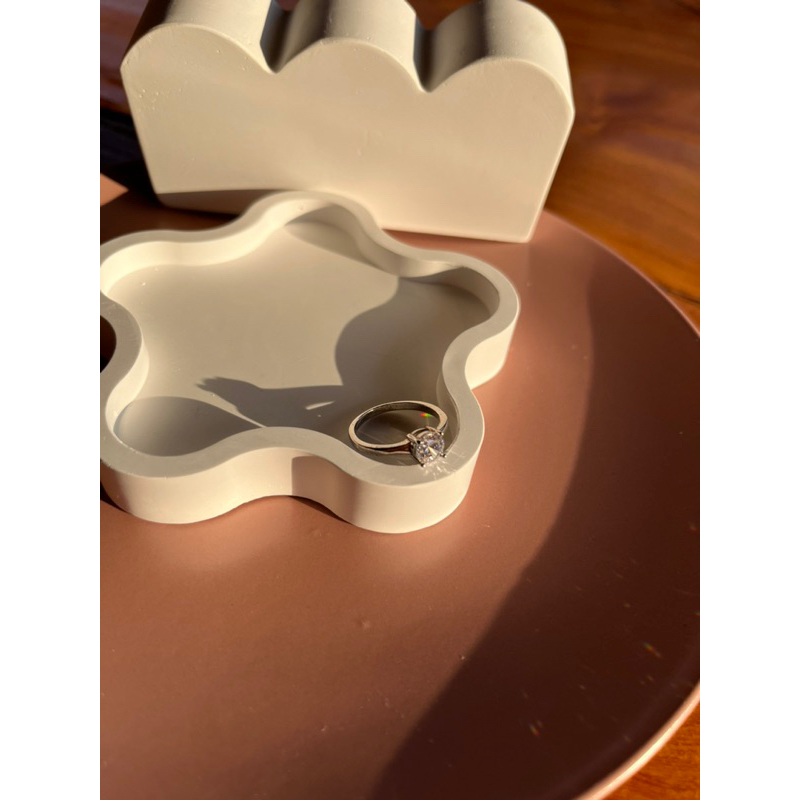 แหวน 💍 moscowa เพชรสังเคราะห์วาวเล่นไฟ