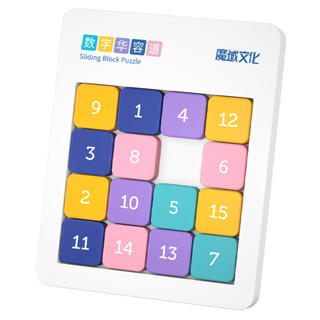 เกมเรียงตัวเลข Sliding Block Puzzle (พลาสติกABS+แม่เหล็ก)