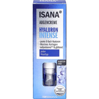 Isana Augencreme Hyaluron Intense 15ml