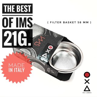 IMS Filter Basket 58mm 21g. (Made in Italy) preorder 30 วันของกำลังมาเติม