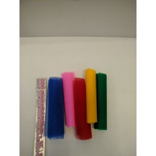 ผ้า5สี ขนาด4ม.คละสีผ้า