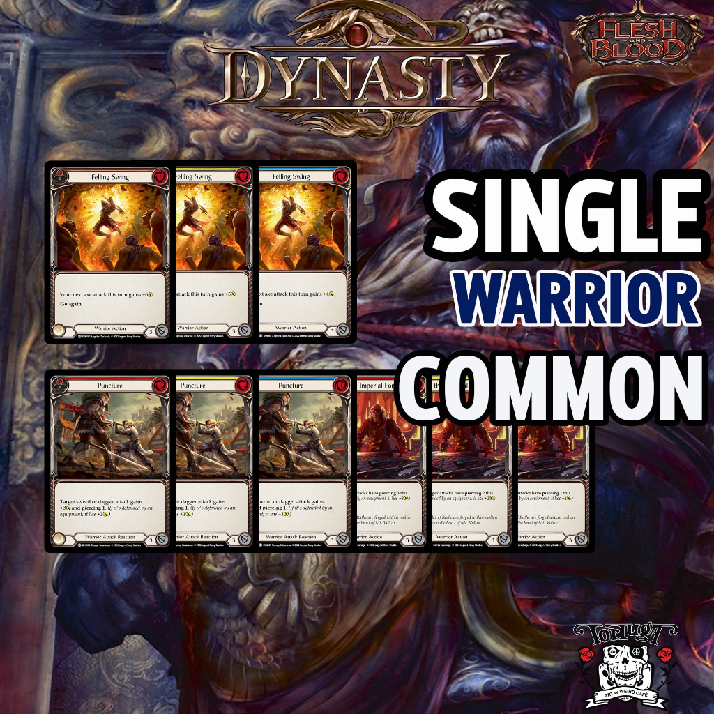 Warrior | COMMON | DYN | Flesh and Blood TCG Single | การ์ดระดับ C ขายแยกใบ